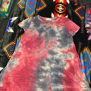 Tie-dye dress